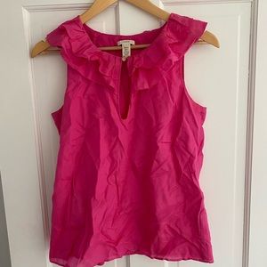 JCrew Pink Sleeveless Top